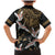 Hawaii and Japanese Together Family Matching Mermaid Dress and Hawaiian Shirt Cranes Birds with Kakau Pattern