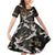 Hawaii and Japanese Together Family Matching Mermaid Dress and Hawaiian Shirt Cranes Birds with Kakau Pattern