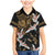 Hawaii and Japanese Together Family Matching Mermaid Dress and Hawaiian Shirt Cranes Birds with Kakau Pattern