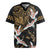 Hawaii and Japanese Together Rugby Jersey Cranes Birds with Kakau Pattern
