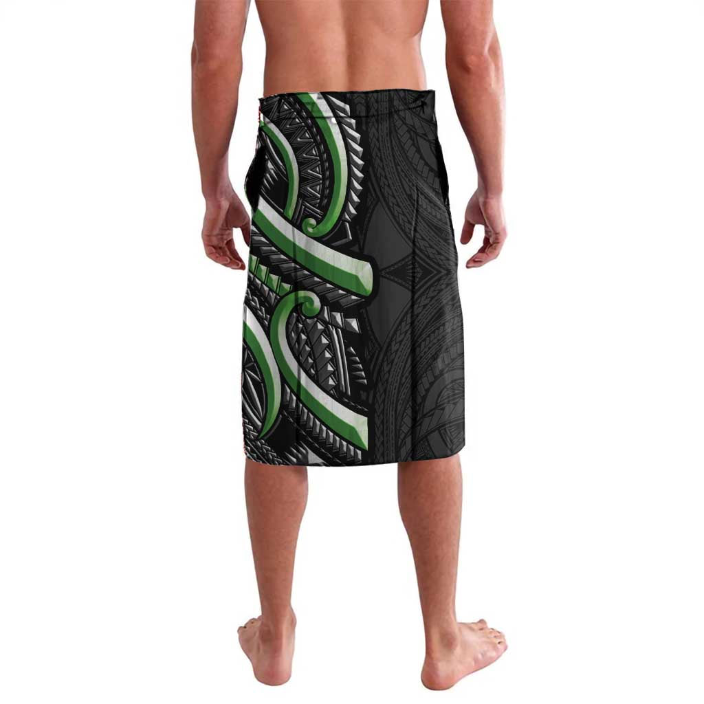 Traditional Art Hawaiian Kakau Tattoos Lavalava Green Color - Polynesian Pride