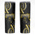 Traditional Art Hawaiian Kakau Tattoos Skinny Tumbler Yellow Color - Polynesian Pride