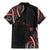 Traditional Art Hawaiian Kakau Tattoos Family Matching Mermaid Dress and Hawaiian Shirt Red Color - Polynesian Pride