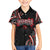 Traditional Art Hawaiian Kakau Tattoos Family Matching Tank Maxi Dress and Hawaiian Shirt Red Color - Polynesian Pride