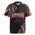 Traditional Art Hawaiian Kakau Tattoos Rugby Jersey Red Color - Polynesian Pride