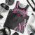 Traditional Art Hawaiian Kakau Tattoos Men Tank Top Pink Color - Polynesian Pride