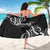 Traditional Art Hawaiian Kakau Tattoos Sarong White - Polynesian Pride