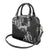 Traditional Art Hawaiian Kakau Tattoos Shoulder Handbag White - Polynesian Pride