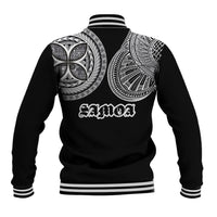 Samoa Traditional Tattoo Baseball Jacket Tribal Tatau Pattern