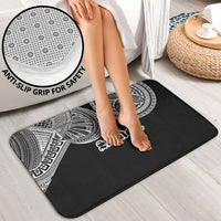 Samoa Traditional Tattoo Bathroom Set Tribal Tatau Pattern