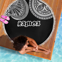 Samoa Traditional Tattoo Beach Blanket Tribal Tatau Pattern