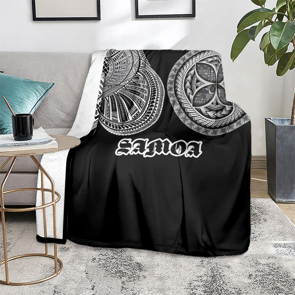 Samoa Traditional Tattoo Blanket Tribal Tatau Pattern