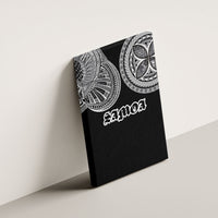 Samoa Traditional Tattoo Canvas Wall Art Tribal Tatau Pattern