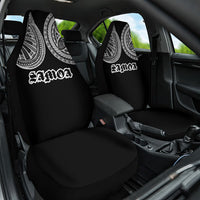 Samoa Traditional Tattoo Car Seat Cover Tribal Tatau Pattern