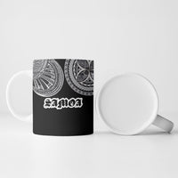 Samoa Traditional Tattoo Ceramic Mug Tribal Tatau Pattern
