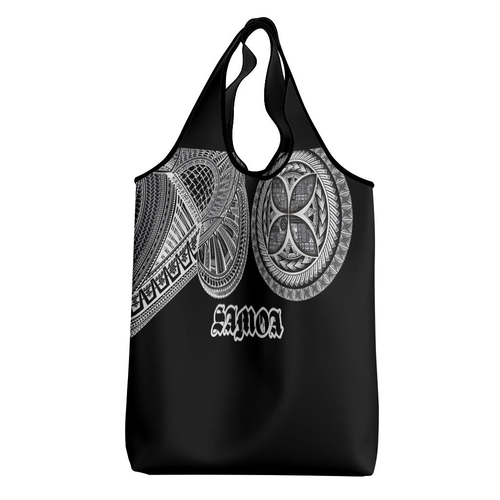 Samoa Traditional Tattoo Grocery Bag Tribal Tatau Pattern