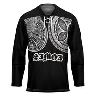 Samoa Traditional Tattoo Hockey Jersey Tribal Tatau Pattern