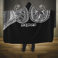 Samoa Traditional Tattoo Hooded Blanket Tribal Tatau Pattern