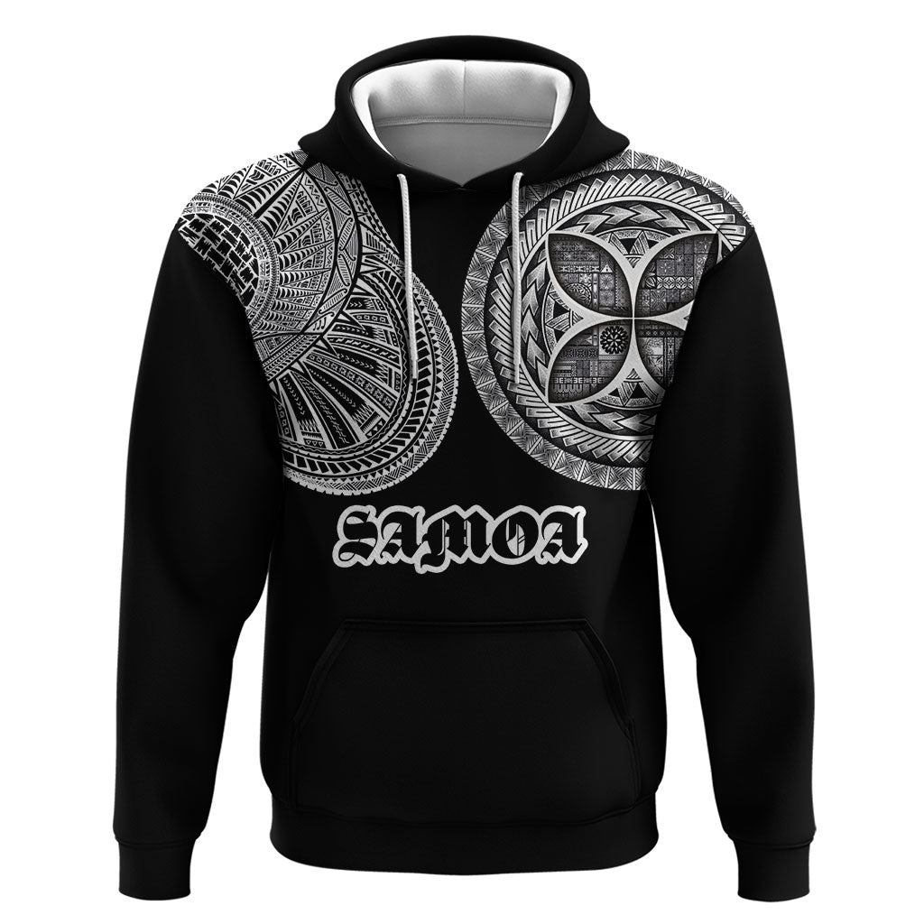 Samoa Traditional Tattoo Hoodie Tribal Tatau Pattern