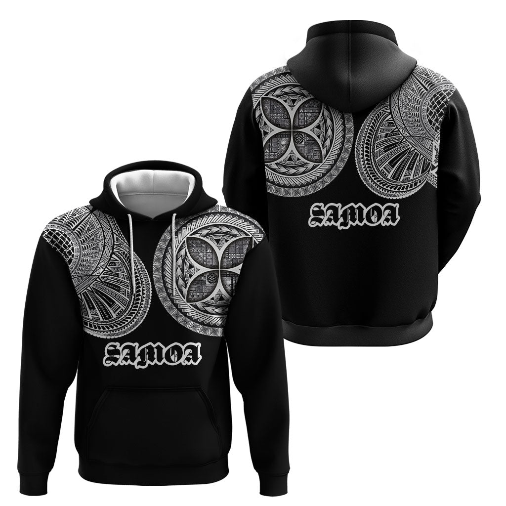 Samoa Traditional Tattoo Hoodie Tribal Tatau Pattern