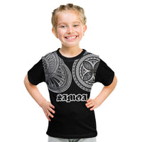Samoa Traditional Tattoo Kid T Shirt Tribal Tatau Pattern