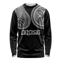 Samoa Traditional Tattoo Long Sleeve Shirt Tribal Tatau Pattern