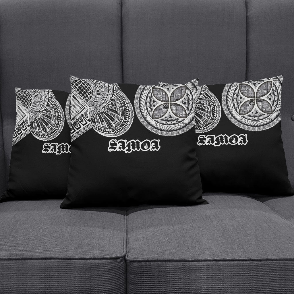Samoa Traditional Tattoo Pillow Cover Tribal Tatau Pattern