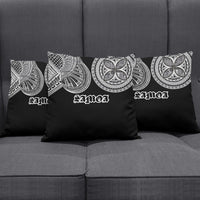 Samoa Traditional Tattoo Pillow Cover Tribal Tatau Pattern
