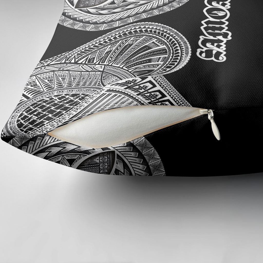 Samoa Traditional Tattoo Pillow Cover Tribal Tatau Pattern