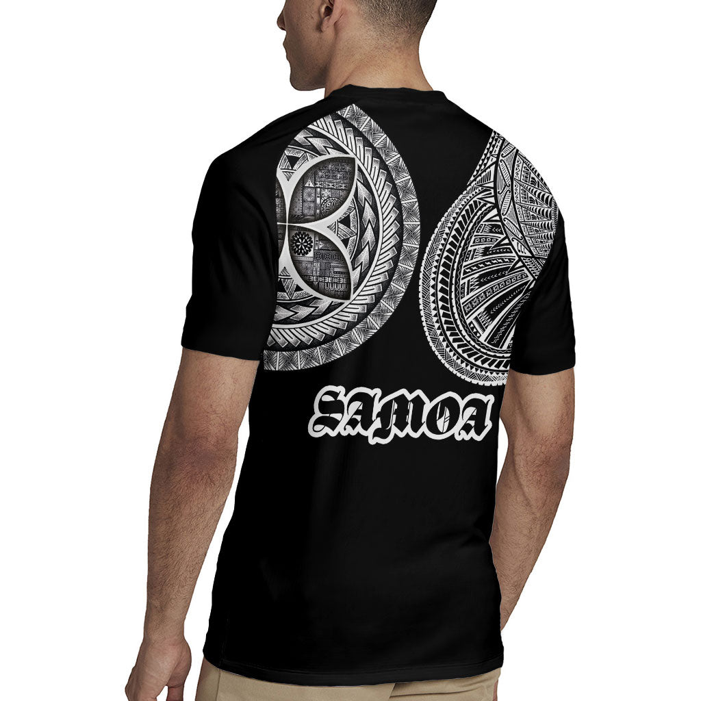 Samoa Traditional Tattoo Rugby Jersey Tribal Tatau Pattern
