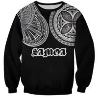 Samoa Traditional Tattoo Sweatshirt Tribal Tatau Pattern