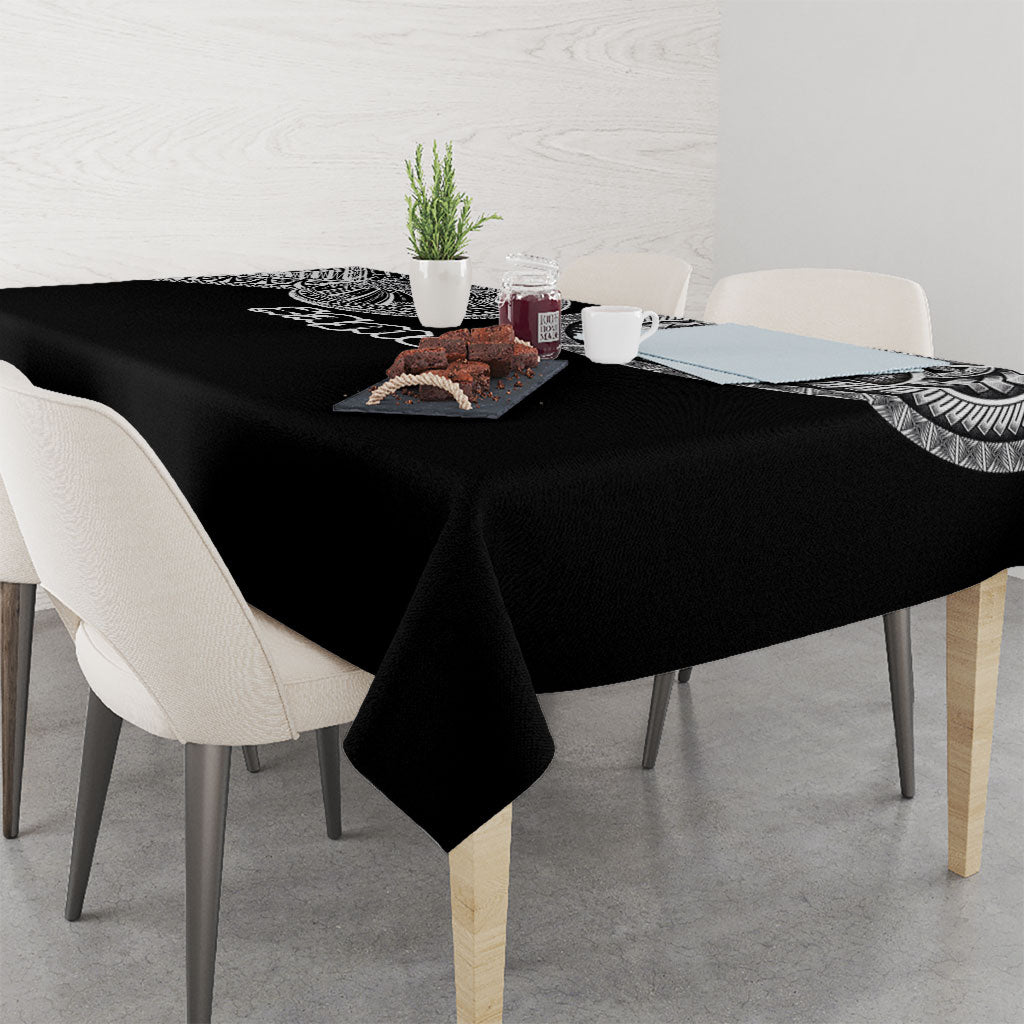 Samoa Traditional Tattoo Tablecloth Tribal Tatau Pattern