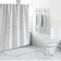 Samoa Lotu Tamaiti Bathroom Set Tribal Tatau with Siapo Pattern