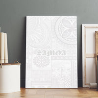 Samoa Lotu Tamaiti Canvas Wall Art Tribal Tatau with Siapo Pattern
