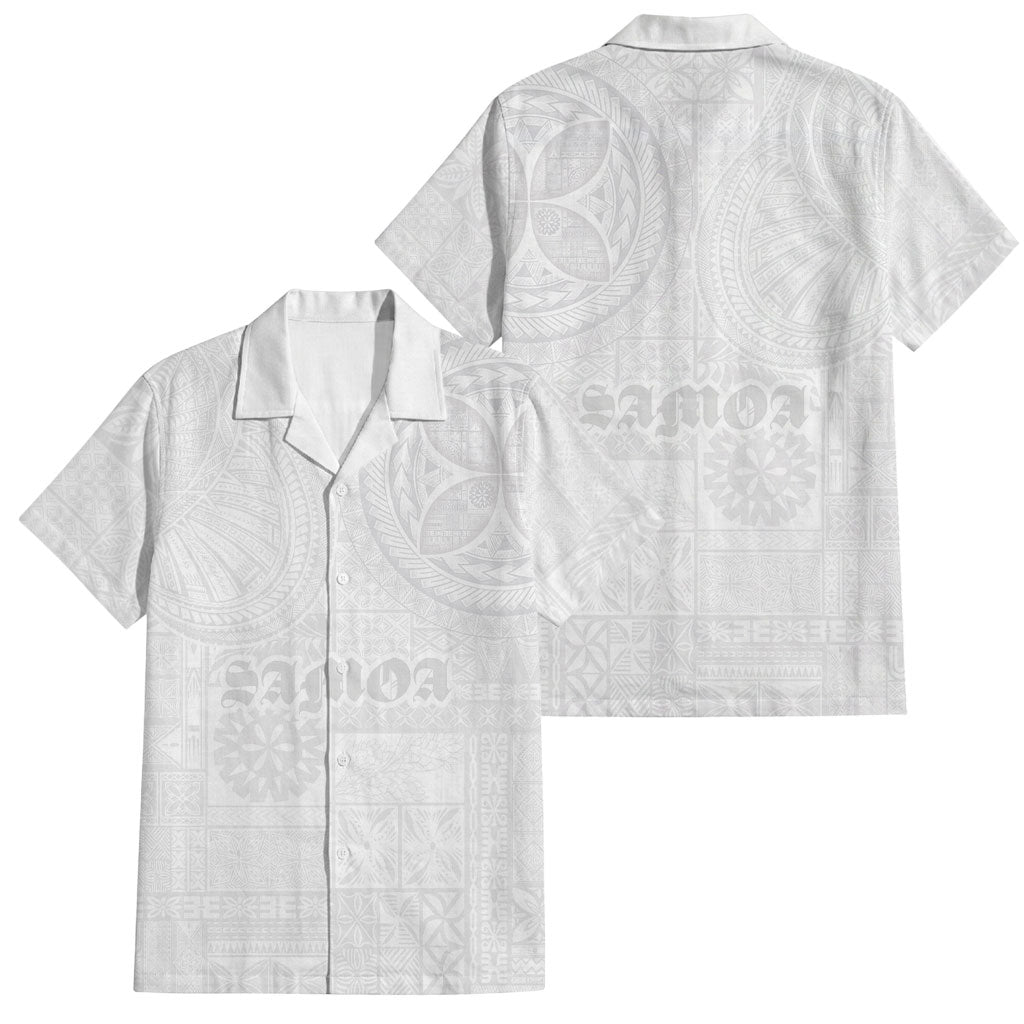 Samoa Lotu Tamaiti Family Matching Long Sleeve Bodycon Dress and Hawaiian Shirt Tribal Tatau with Siapo Pattern