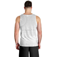 Samoa Lotu Tamaiti Men Tank Top Tribal Tatau with Siapo Pattern