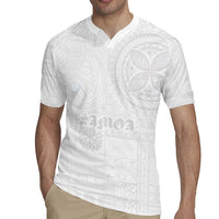 Samoa Lotu Tamaiti Rugby Jersey Tribal Tatau with Siapo Pattern