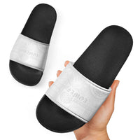 Samoa Lotu Tamaiti Slide Sandals Tribal Tatau with Siapo Pattern