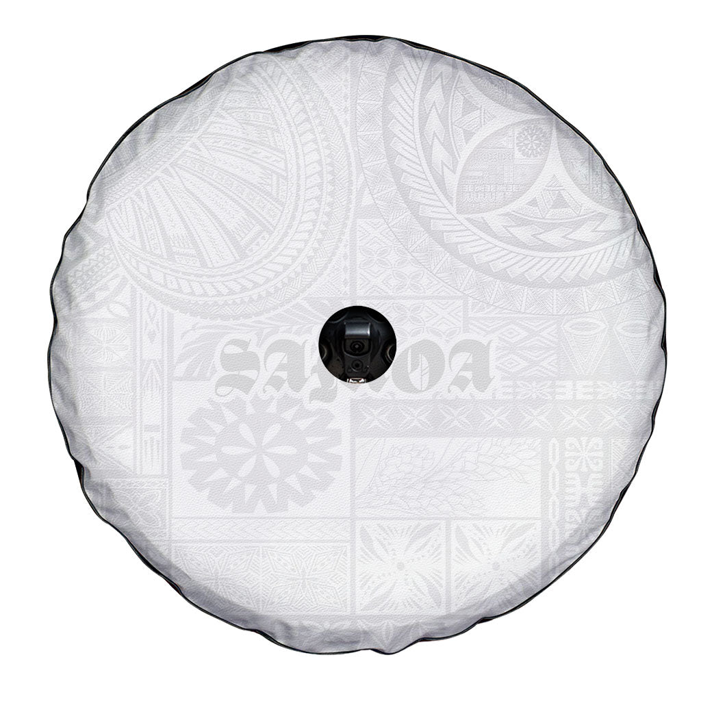 Samoa Lotu Tamaiti Spare Tire Cover Tribal Tatau with Siapo Pattern