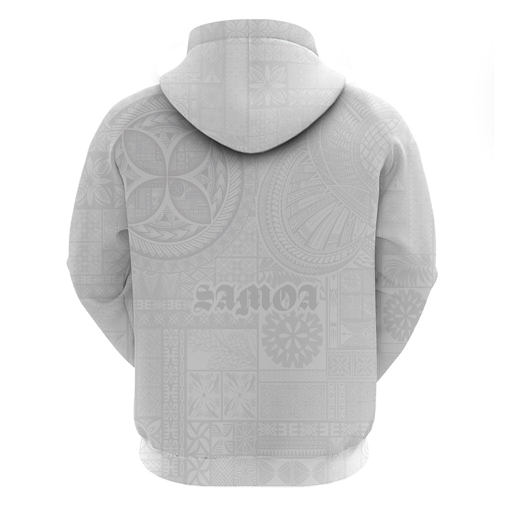 Samoa Lotu Tamaiti Zip Hoodie Tribal Tatau with Siapo Pattern