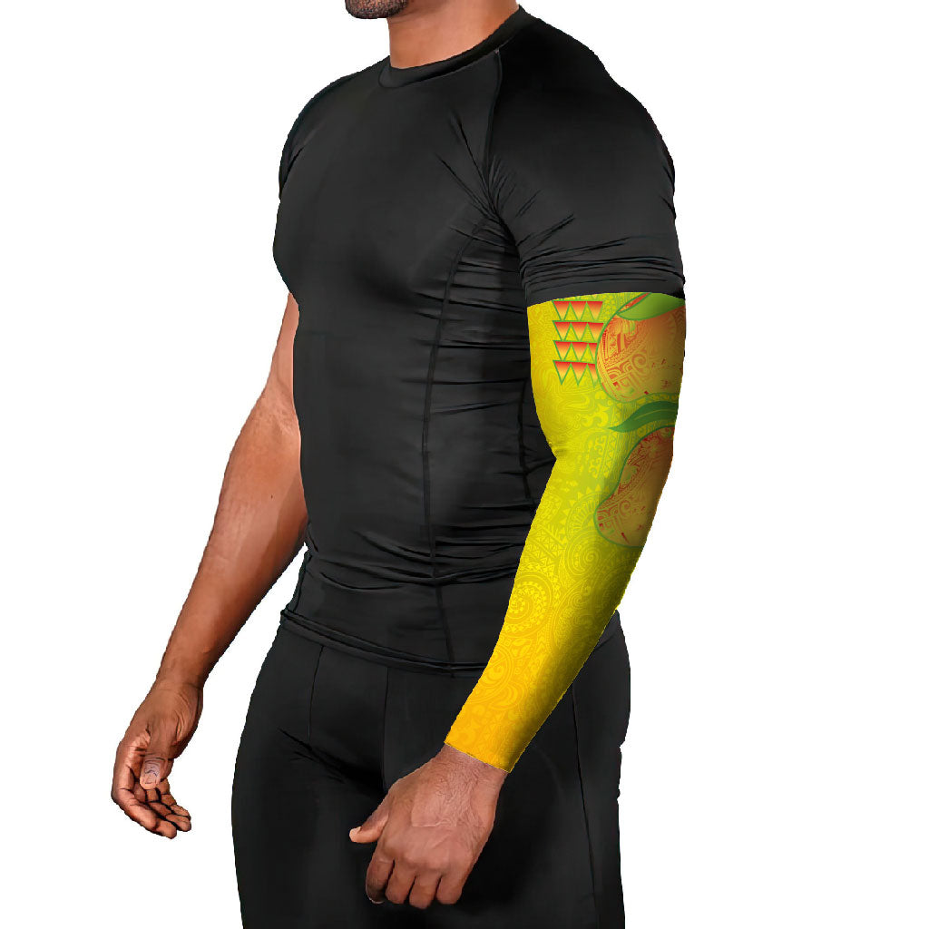 Hawaiian Mango Arm Sleeves Polynesian Art Pattern and Kakau Tattoo