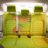 Hawaiian Mango Back Car Seat Cover Polynesian Art Pattern and Kakau Tattoo