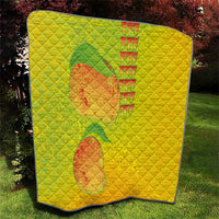 Hawaiian Mango Quilt Polynesian Art Pattern and Kakau Tattoo
