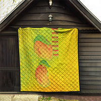 Hawaiian Mango Quilt Polynesian Art Pattern and Kakau Tattoo
