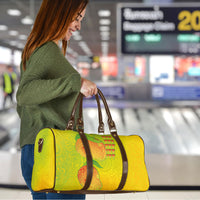 Hawaiian Mango Travel Bag Polynesian Art Pattern and Kakau Tattoo