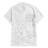 Tonga Faka Sepitema Family Matching Puletasi and Hawaiian Shirt Ngatu Pattern with Plumeria and Hibiscus LT03 - Polynesian Pride