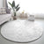 Tonga Faka Sepitema Round Carpet Ngatu Pattern with Plumeria and Hibiscus