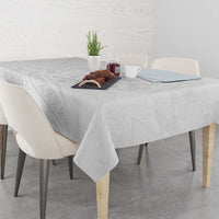 Tonga Faka Sepitema Tablecloth Ngatu Pattern with Plumeria and Hibiscus