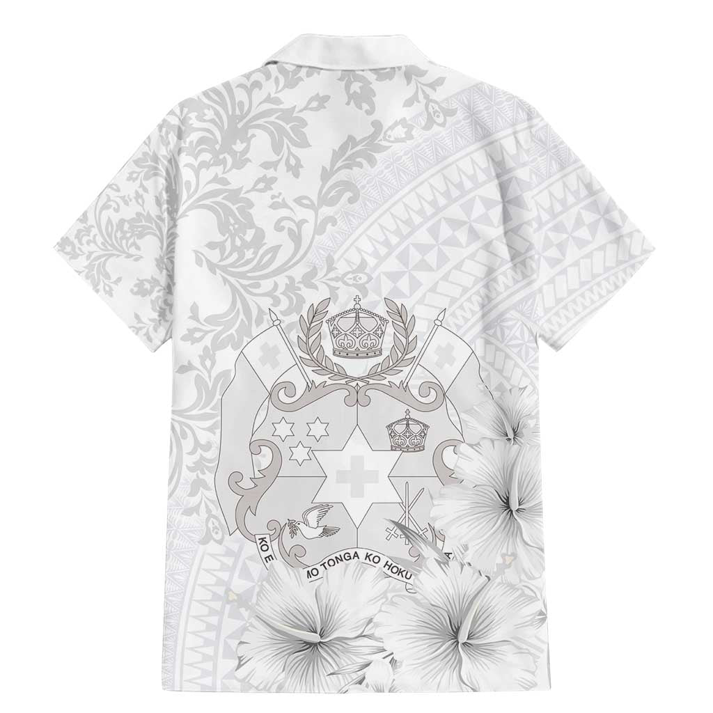 Tonga Faka Sepitema Family Matching Mermaid Dress and Hawaiian Shirt Ngatu and Floral Pattern with Blooming Hibiscus LT03 - Polynesian Pride