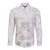 Tonga Faka Sepitema Long Sleeve Button Shirt Ngatu and Floral Pattern with Blooming Hibiscus